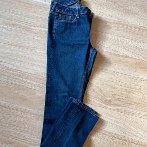 NY&C Curvey Skinny Jeans Blue Denim Size 10 Tall - Picture 6 of 12